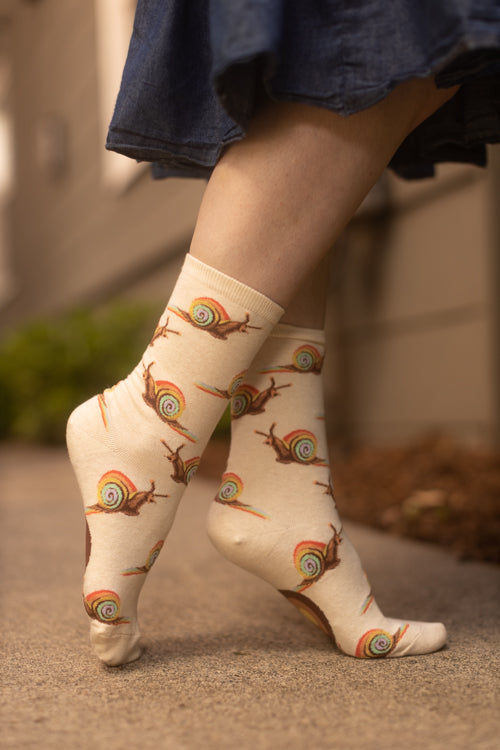 Rainbow Snail Crew - Medium