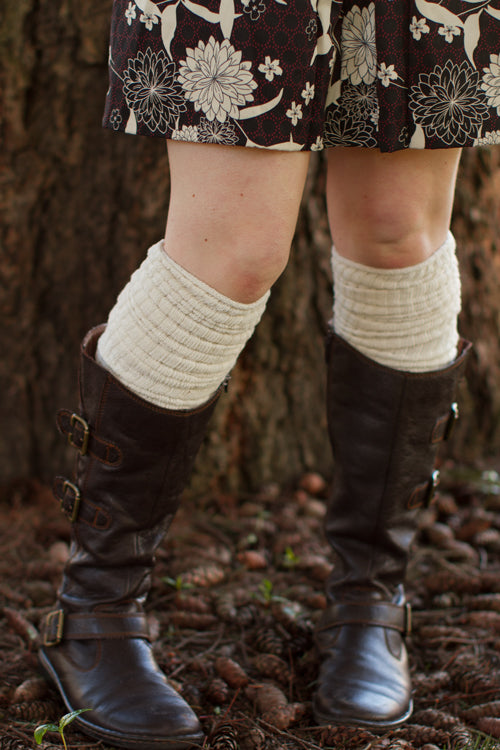 Ribbed M Stockings - Sweet Cream