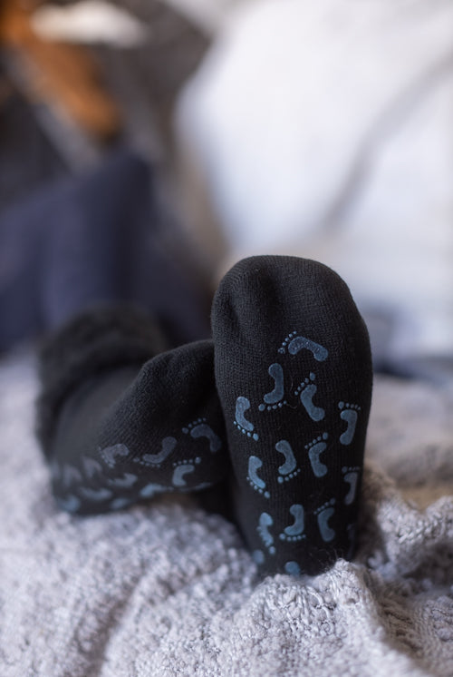 New Zealand Bed Socks with Foot Treads