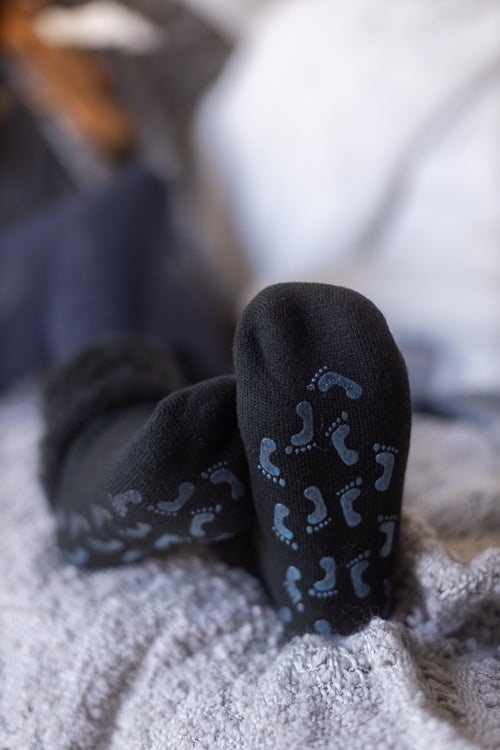 New Zealand Bed Socks with Foot Treads
