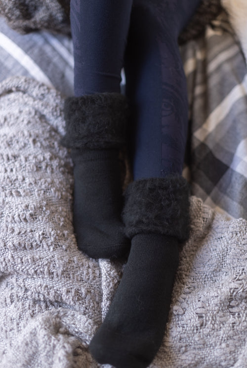 New Zealand Bed Socks with Foot Treads
