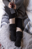 New Zealand Bed Socks - Black