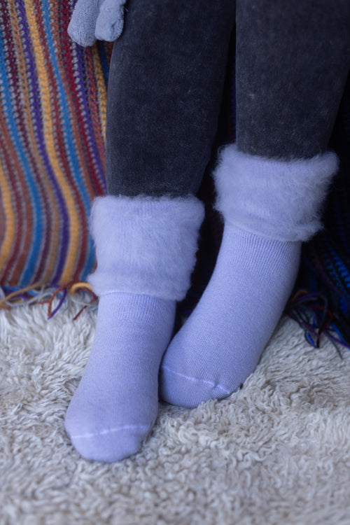 New Zealand Bed Socks - Lavender