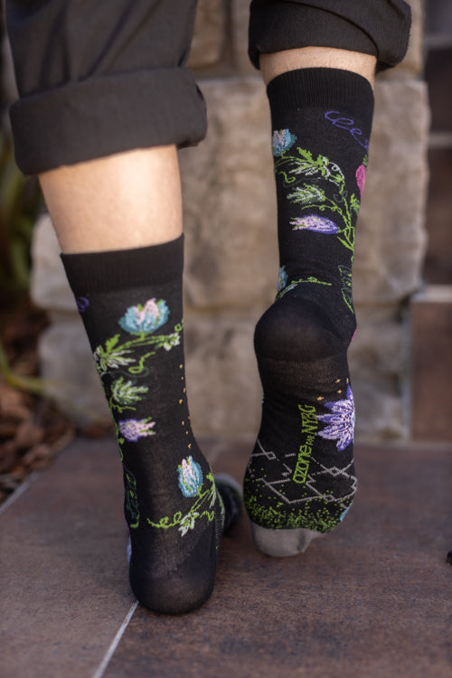 Passion Fruit NYBG Crew - Black