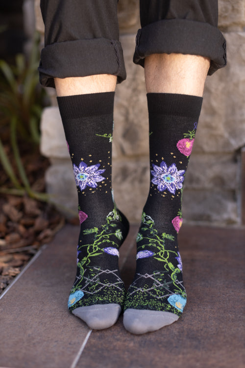 Passion Fruit NYBG Crew - Black