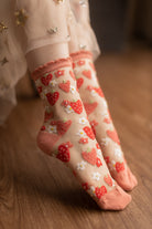 Strawberry Daisy Sheer Crew