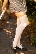 O Basics Knee Socks - Cream