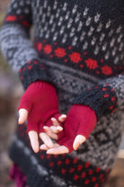 Wool Fingerless Gloves