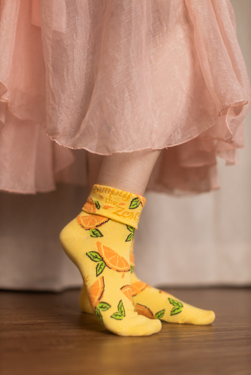 Simply the Zest! Fuzzy Turn Cuff Crew