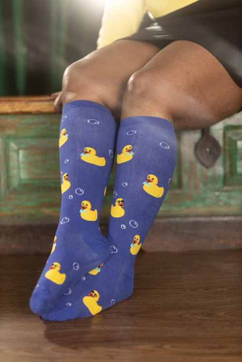 Rubber Duckie Stretch-It Knee High