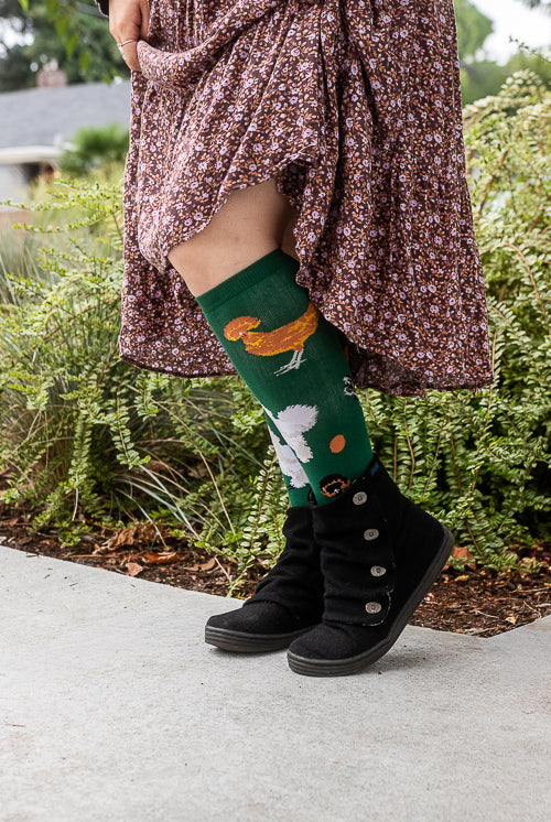 Are You Chicken Me Out? Knee High