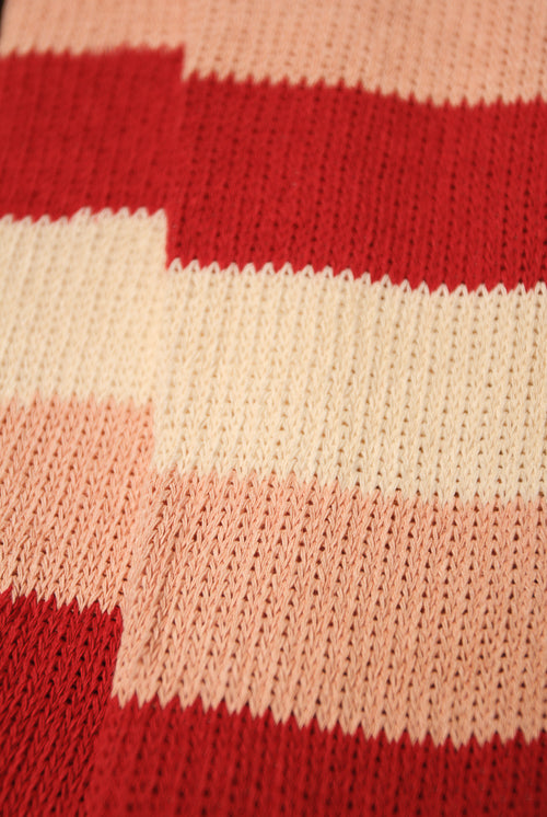 Strawberry Shortcake Stripes Thigh High Socks