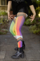 Progress Flag Printed Tights