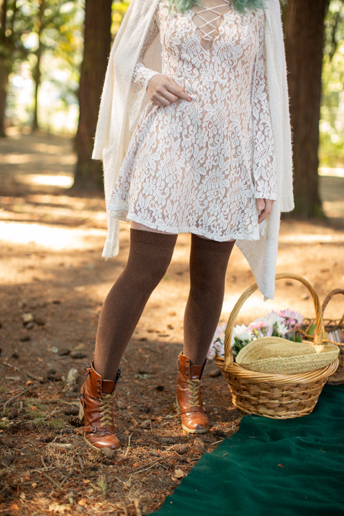 Imperfect! Extraordinary Thigh High - dark brown