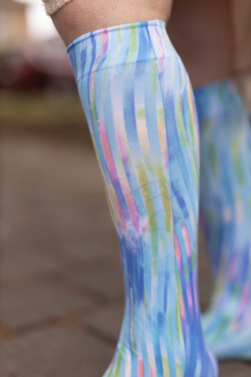 Crossroads Printed Trouser Socks