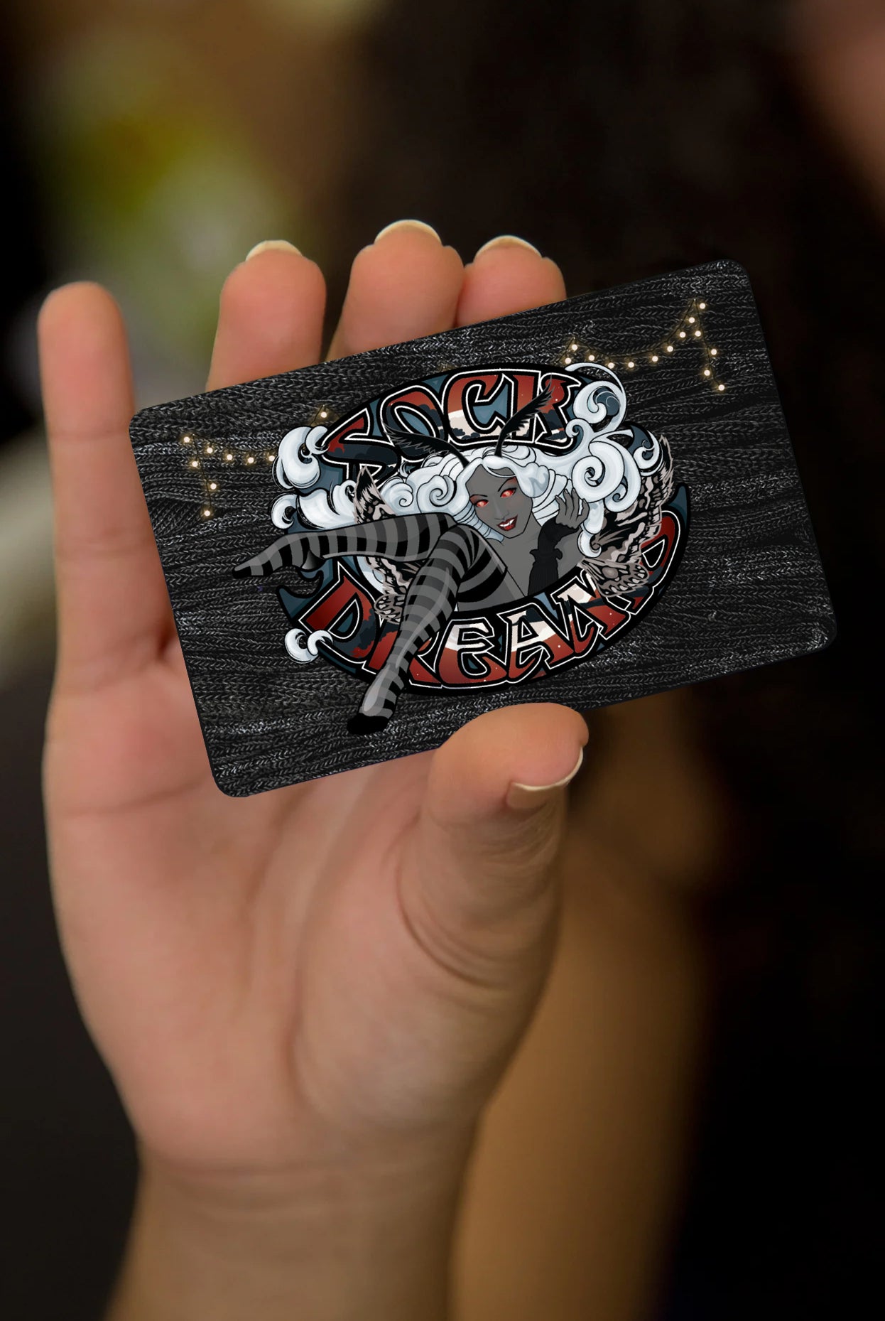 dark grey moth gift card