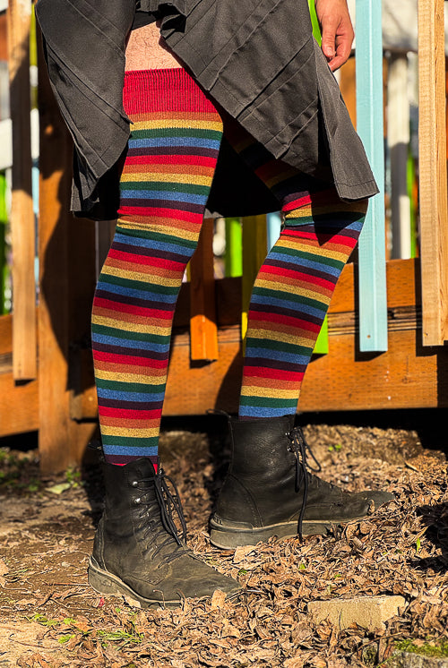 XL Foot Longer Over the Rainbow Extraordinary Thigh High