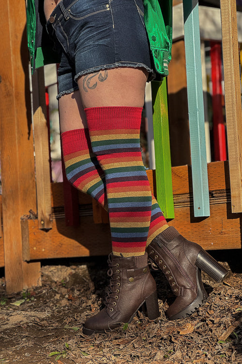 Over the Rainbow Extraordinary Thigh High