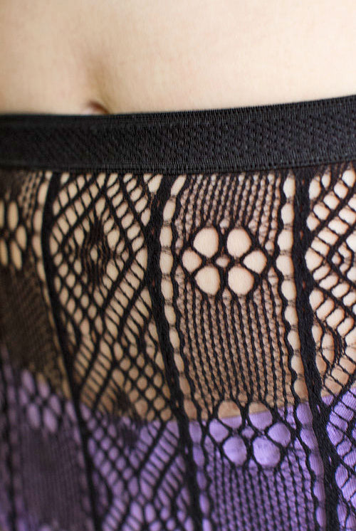 Primrose Deco Net Footless Tights