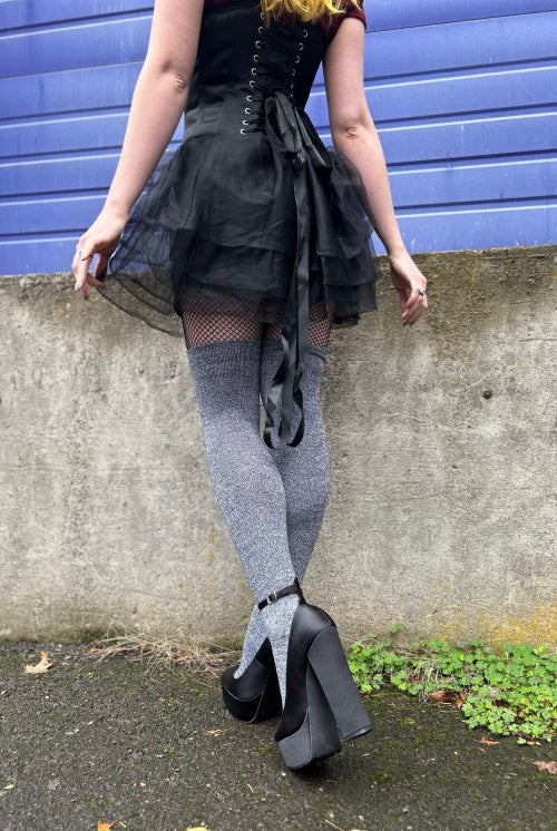 Static Dreams Extraordinary Thigh Highs