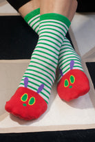 The Very Hungry Caterpillar Crew - White & Green with Red - Small