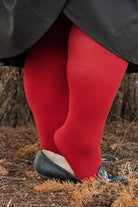 Big Tights Co. 180 Denier Tights - Red - Extra Plus