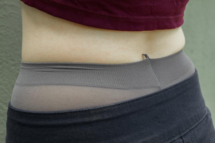 Color Tights - Silver Grey