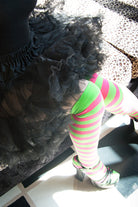 Plus Size Layered Tulle Petticoat - Black - 1x-2x