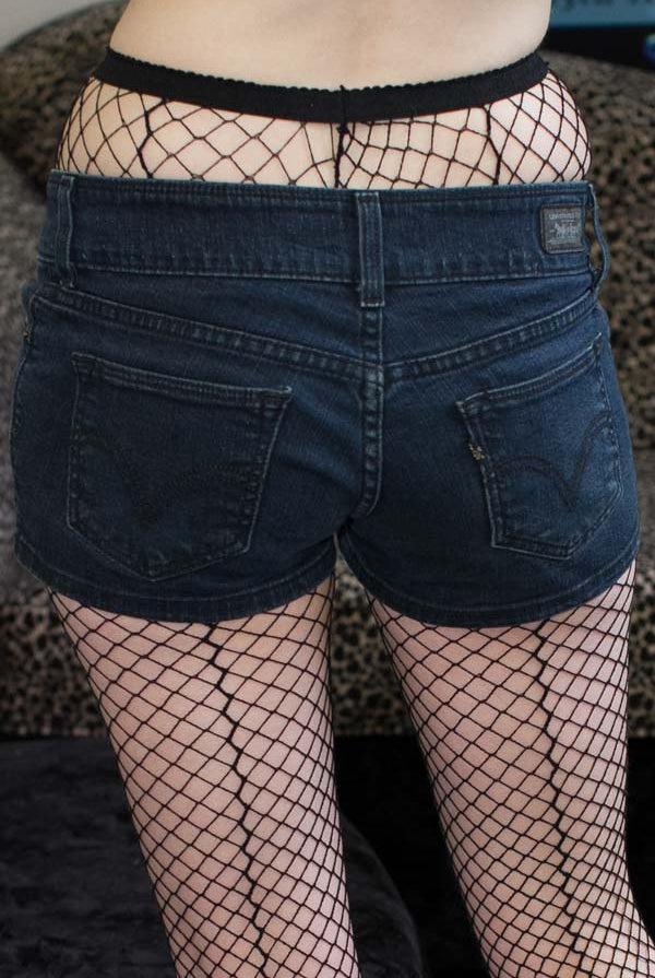 Industrial Net Backseam Tights