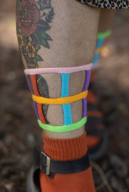 Colorful Cuff 2-Piece Ankle Sock