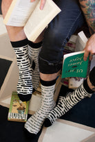Banned Books Crew - Black & White - Large