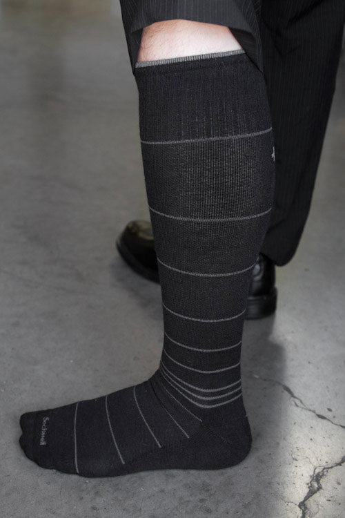 Men's Circulator Compression Knee High - Black