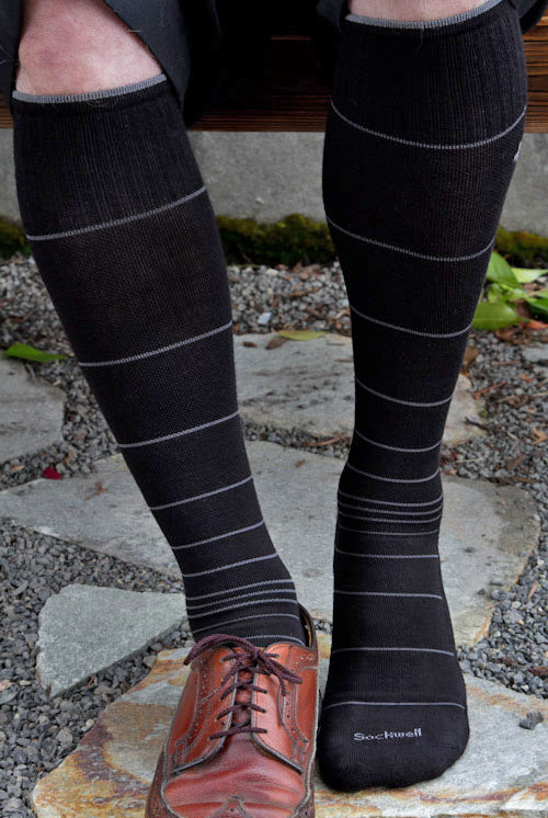 Men's Circulator Compression Knee High - Black - Large/Extra Large