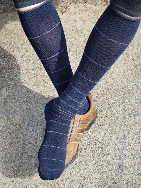 Men's Circulator Compression Knee High - Navy