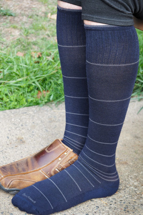 Men's Circulator Compression Knee High - Navy