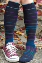Circulator Compression Knee High - Navy - Small/Medium