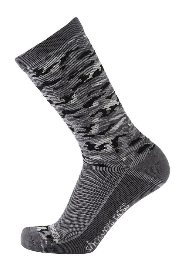 Crosspoint Camo Waterproof Socks - Grey - Small/Medium