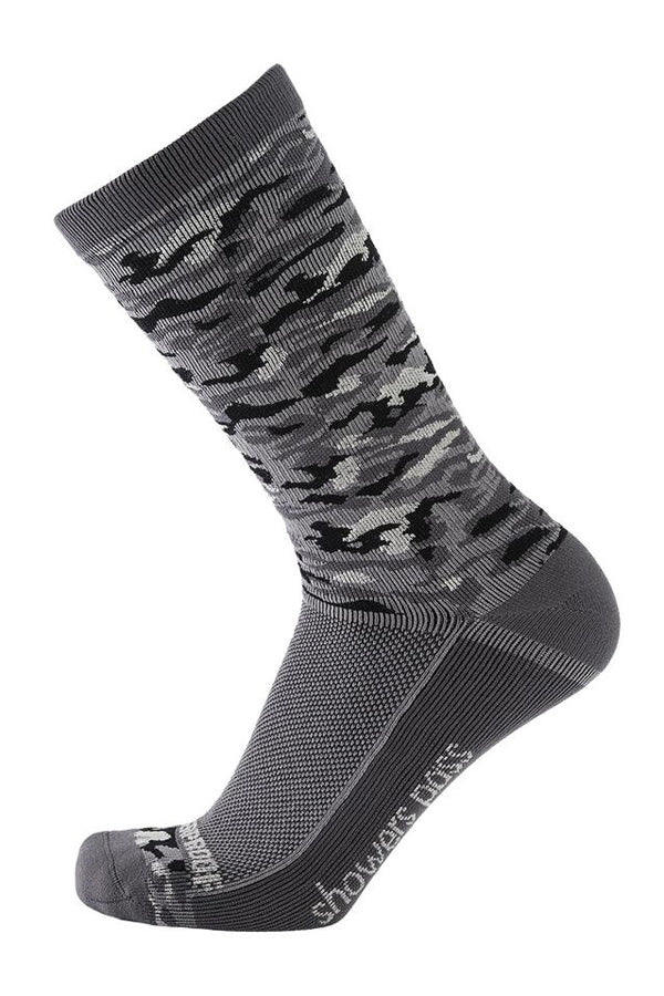 Crosspoint Camo Waterproof Socks - Grey - Small/Medium