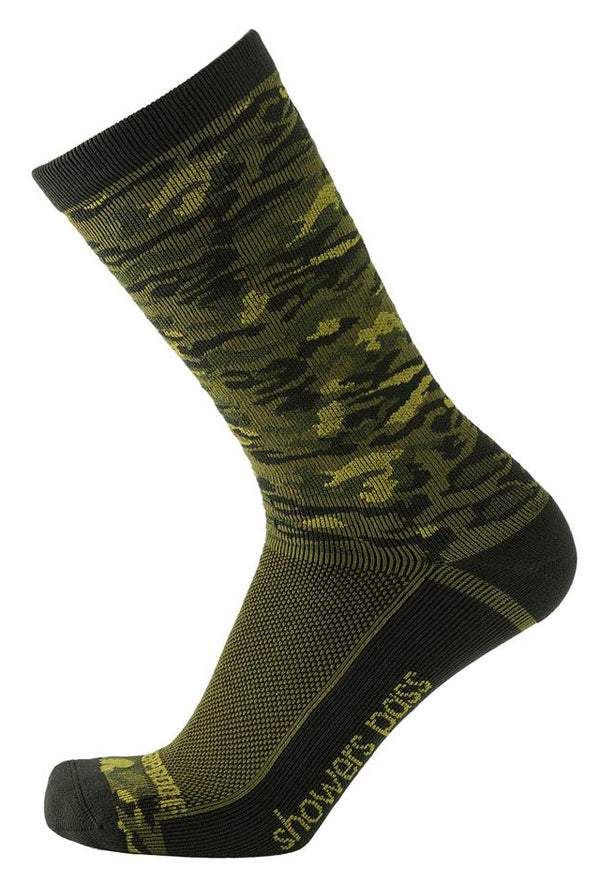 Crosspoint Camo Waterproof Socks - Forest - Large/Extra Large