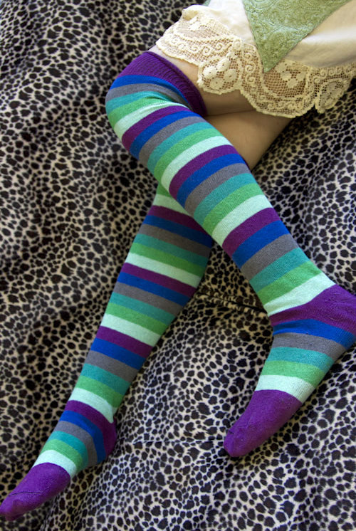 Dreamy Knees - Peacock