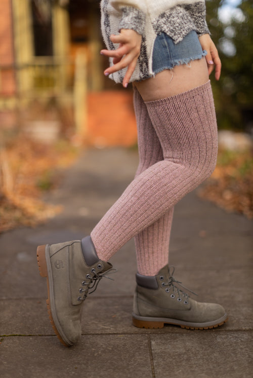 The Alaskan Thigh High - Baby Pink - Small/Medium