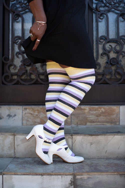 Longer Pride Stripes Extraordinary Tube Socks - Nonbinary