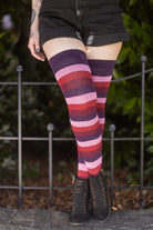 Sweetheart Stripes Thigh High