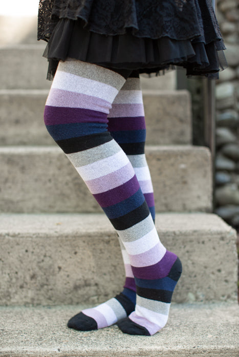 Extraordinary Elemental Stripes Thigh High - Spirit