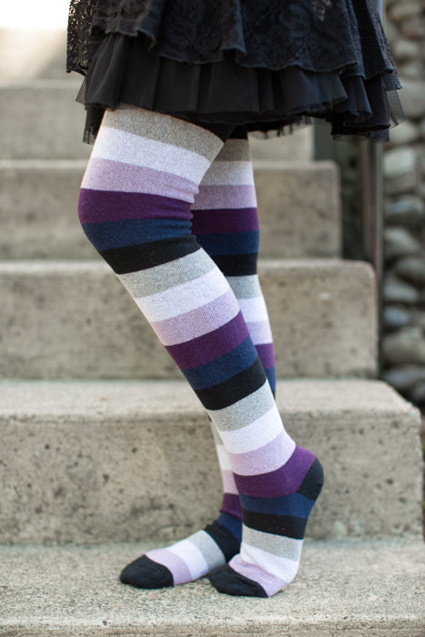 Extraordinary Elemental Stripes Thigh High - Spirit