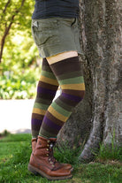 Extraordinary Elemental Stripes Thigh High - Terra