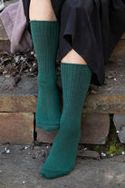 Classic Ribbed Bootsock - Hunter