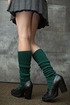 Cuffable Scrunchable Knee High Socks - Hunter
