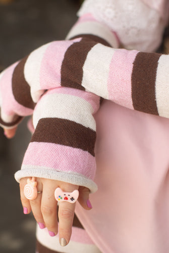 M Sleeves - Neapolitan Dessert Stripe