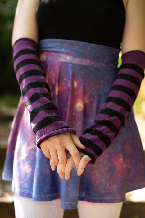 M Sleeves - Purple/Black